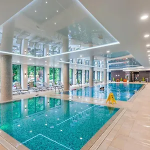  Apartment 504 Premium Nadmorskie Tarasy - Pool Sauna Fitness Garage Free Polen